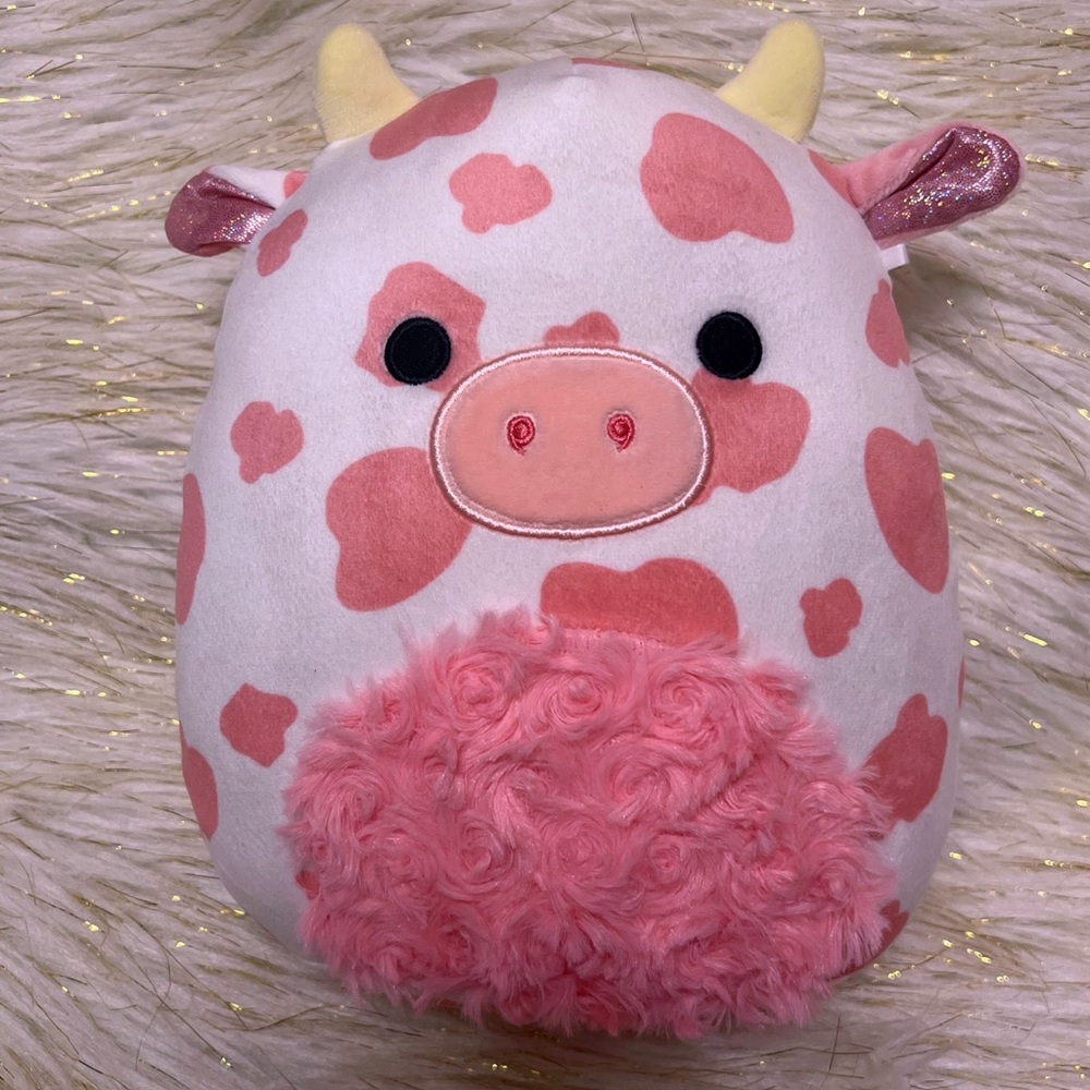 Squishmallows Evangelica the Cow 11" Stuffed Plush